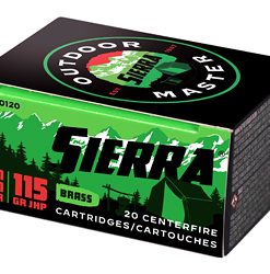 SIERRA OTDMST 9MM 115GR JHP 20/200