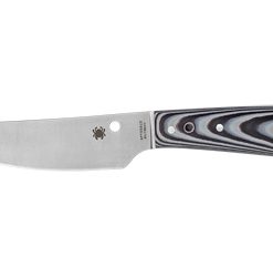 SPYDERCO BOW RIVER G-10 BLK/WHITE