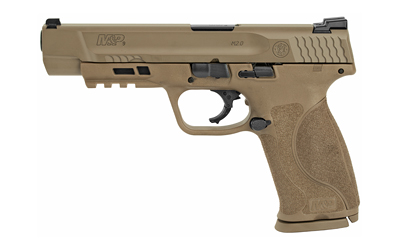 S&W M&P 2.0 9MM 5" 17RD FDE NMS
