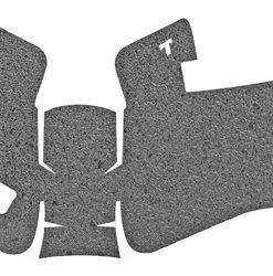 Talon Grp For Glock 19 Gen5 Rbr Mdbk
