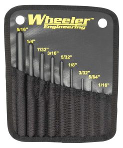 Wheeler Roll Pin Punch Set