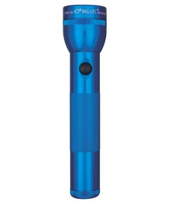 Maglite 2 Cell D  Flashlight Blue-Blister Pack