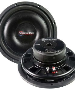 American Bass 12" Slim Mount Wooofer 500 Watts Max 4 Ohm Svc,1