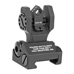 Troy Fldng Rear Di-Optc Sght Trit Bk