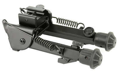 UTG SPR DTY BIPOD W/QD LVR MNT 6"-8" - Image 2