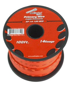 Audiopipe 14 Gauge 100Ft Primary Wire Red