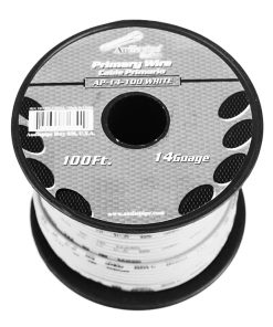 Audiopipe 14 Gauge 100Ft Primary Wire White