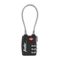 FSDC 3-DIAL TSA COMBO CABLE LOCK