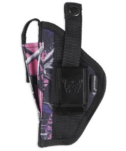 Bulldog Muddy Girl Camo Belt And Clip Ambi Holster W/Clam Shell Packaging