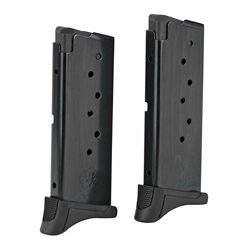 Mag Ruger Lc9/Ec9S 7Rd Bl W/Ext 2Pk
