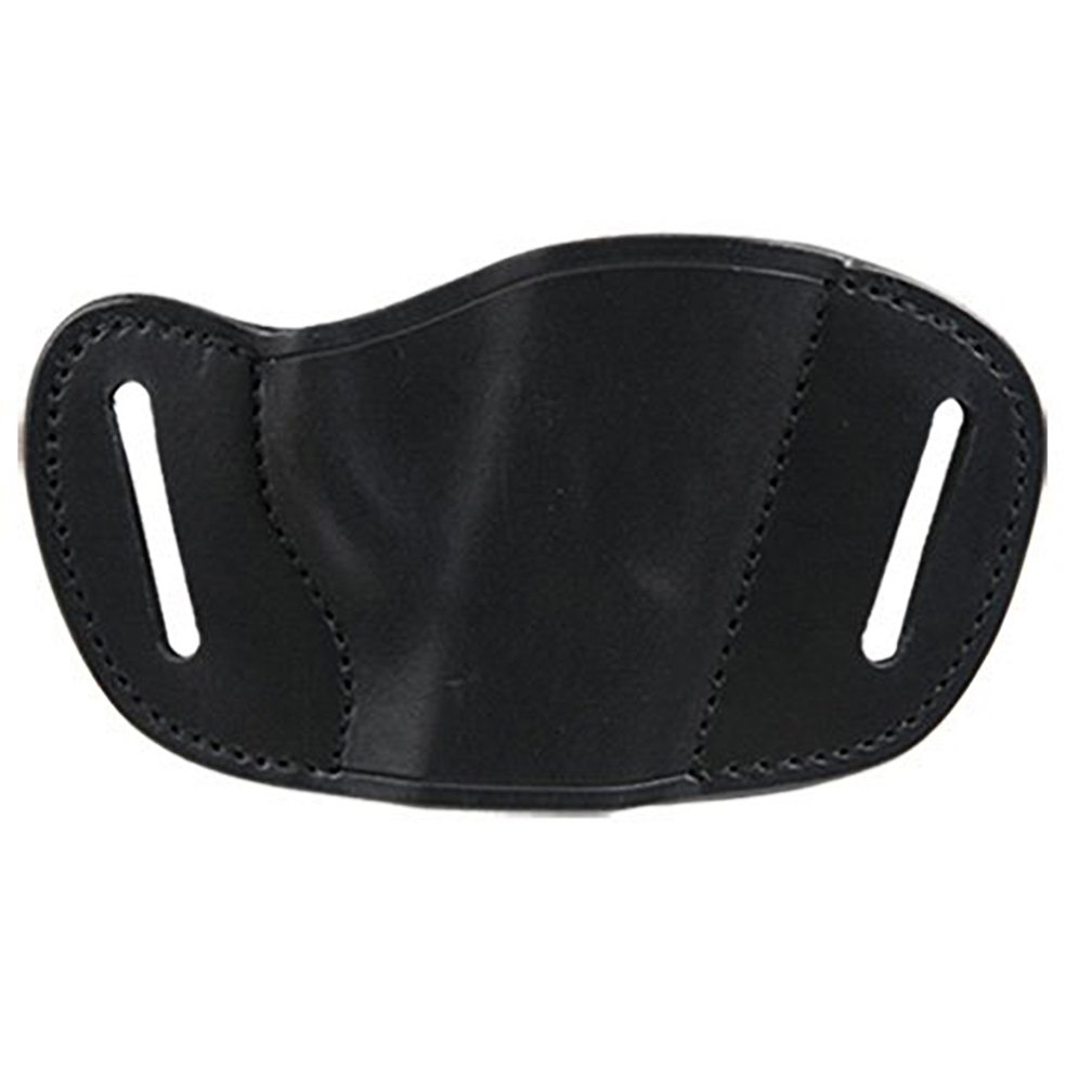Bulldog Large Right Hand Black Molded Leather Belt Slide Holster Fits Large Fram Autos