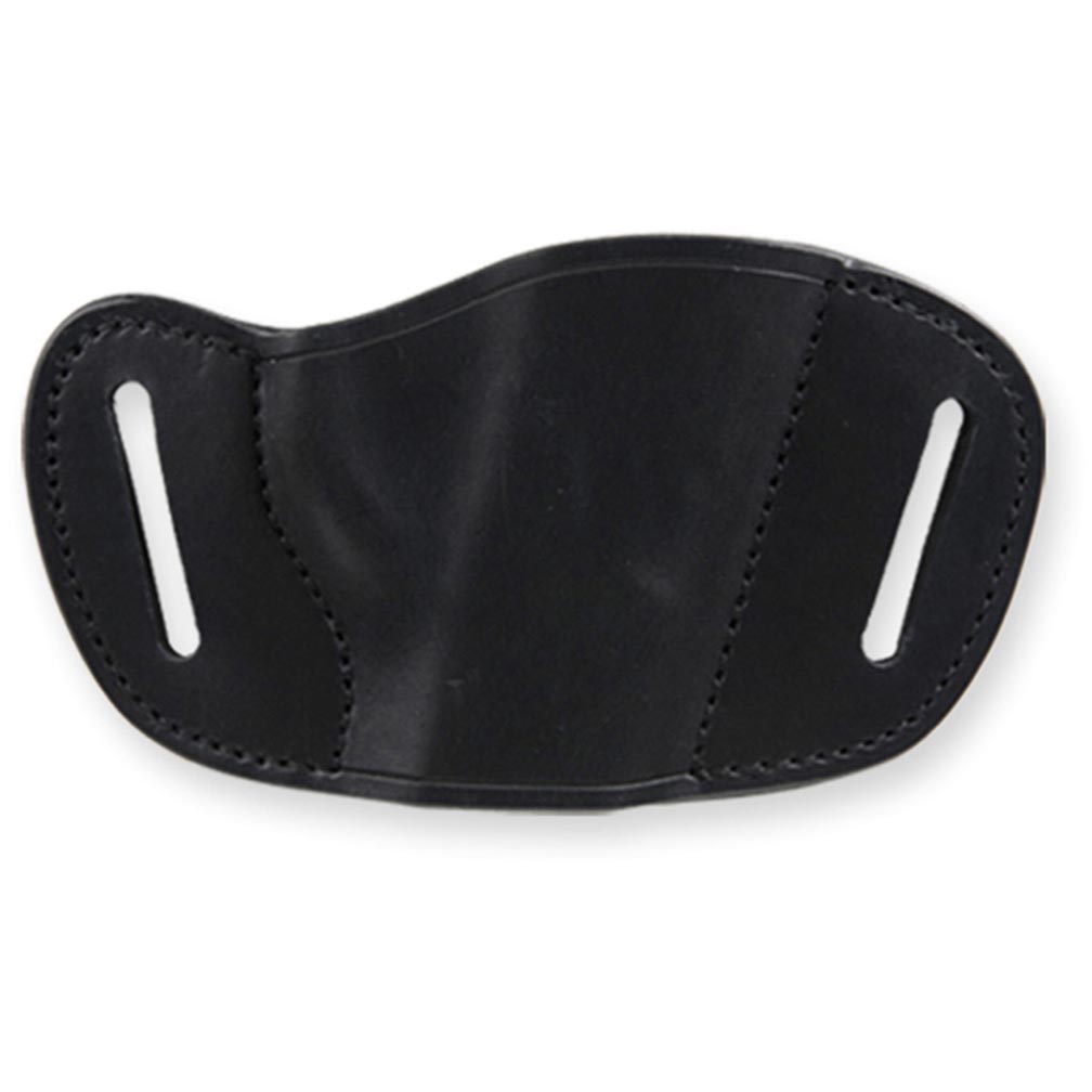 Bulldog Small Right Hand Black Molded Leather Belt Slide Holster Small Mini Autos