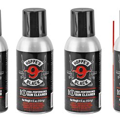 HOPPES BLACK GUN CLEANER 4OZ 4PK