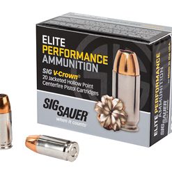 Sig Ammo 9Mm 124Gr Jhp 20/200