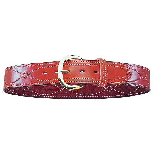 Model B9 Reversible Fancy Stitched Belt, 1.75 (45mm)-BI-B9