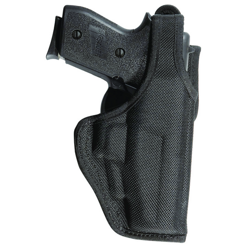 Model 7120 Defender Mid-Ride Duty holster w/ Jacket Slot Belt Loop-BI-7120