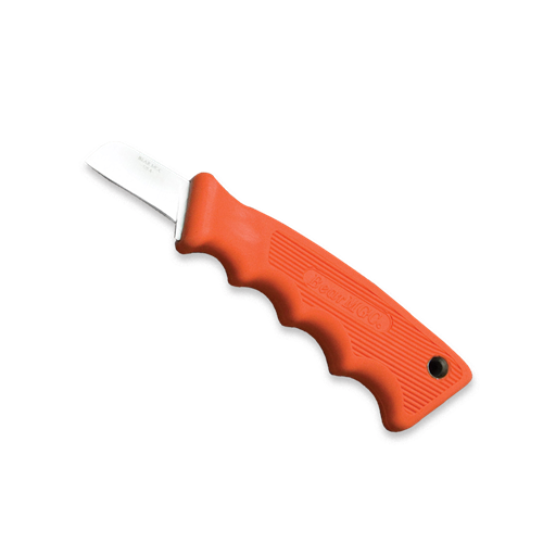 6 1/2 Powergrip Orange Kraton Utility with Sheath-BSC-Utility