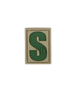 Letter S Morale Patch-MXP-LETS