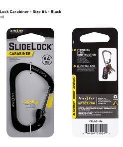 Carabiner Slidelock Steel #4-NI-CSL4
