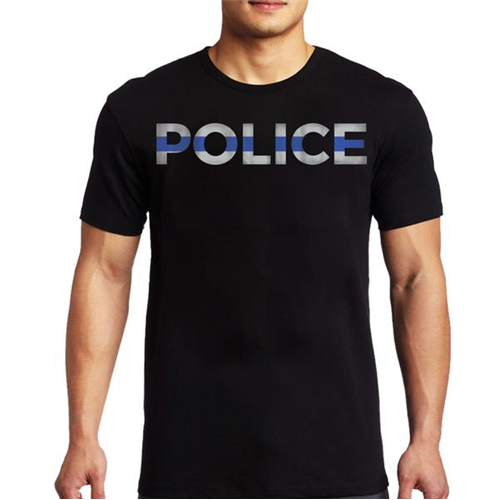 Men's T-Shirt - Police Thin Blue Line-TBL-Men-Police