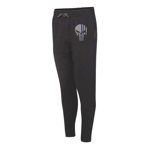 Joggers - Thin Blue Line, Skull-TBL-Skull-TBL-Joggers