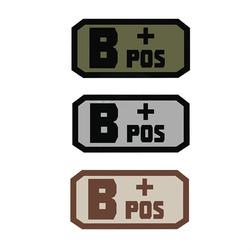 Blood Type B+ Patch-07-0993