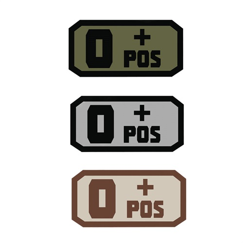 Blood Type O+ Patch-07-0995