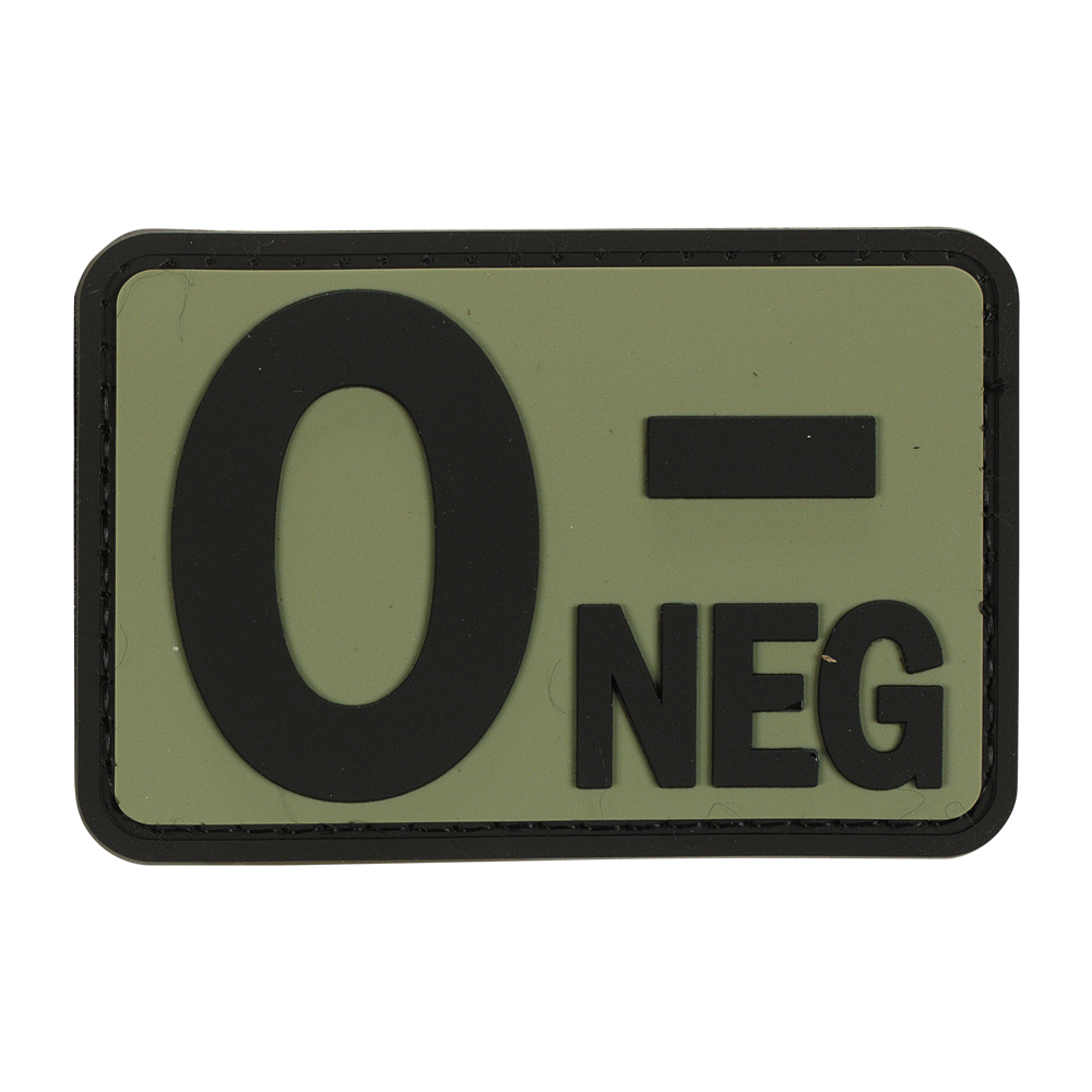 Blood Type O- Patch-07-0996
