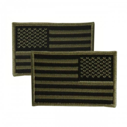 Embroidered USA Military Flag Patches-20-9087